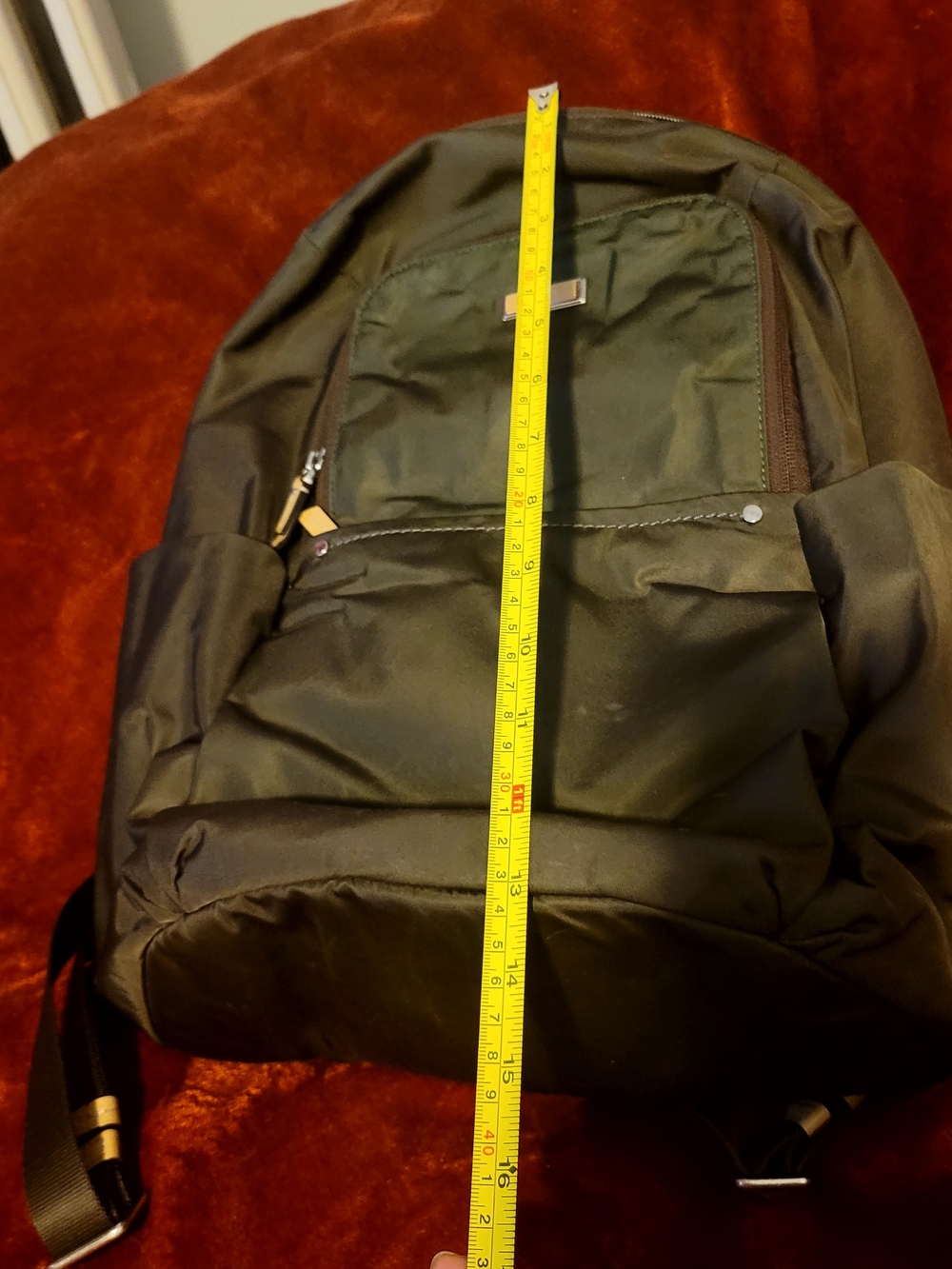 Tumi ANDORA Olive Green Backpack